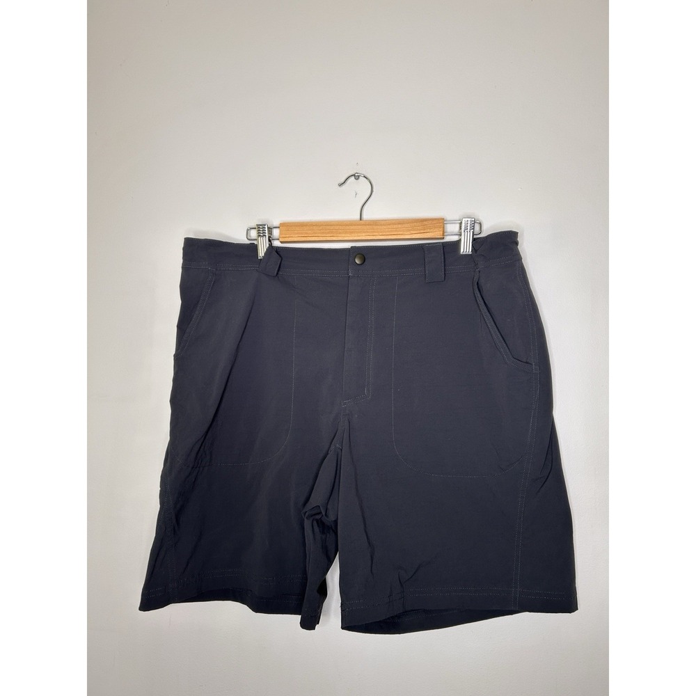 L.L. Bean Water Repellant Shorts Women's Gray Comfort Adjustable Waist Sz Large